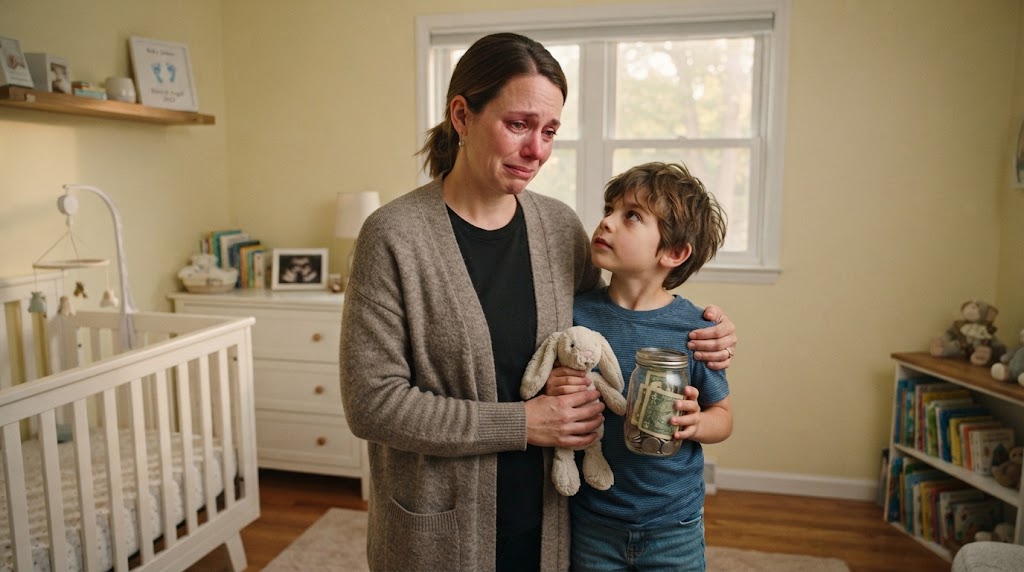 grieving mother