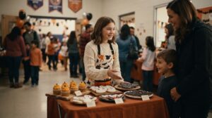 bake sale table