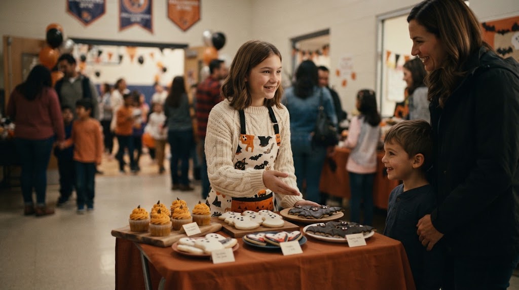 bake sale table