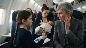 breastfeeding on a plane
