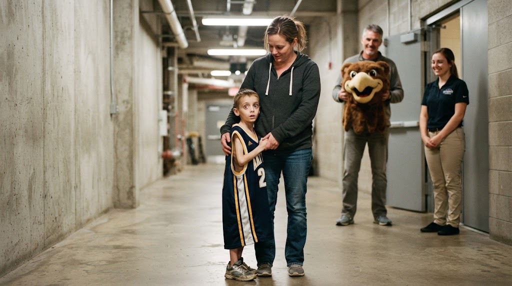 first basketball game