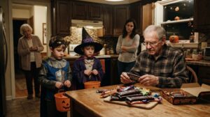 Halloween candy payment