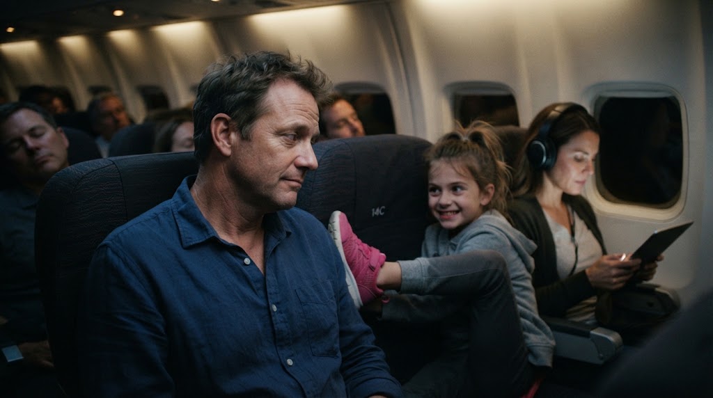 kid kicking my seat